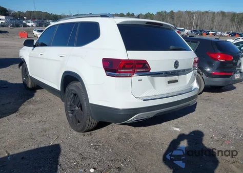 2019 Volkswagen Atlas 3.6L V6 Se W/Technology z USA, uszkodzony, nr VIN 1V2UR2CA2KC529019
